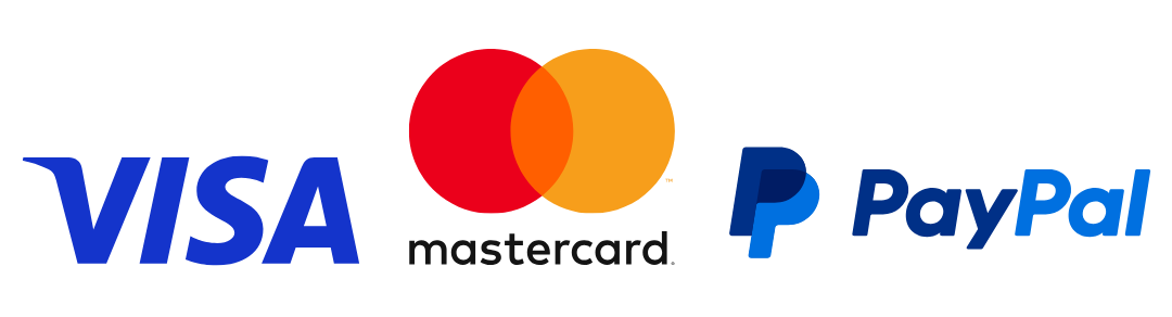 Paiement par visa, carte bancaire mastercard, paypal