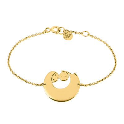 bracelet chaine en or jaune