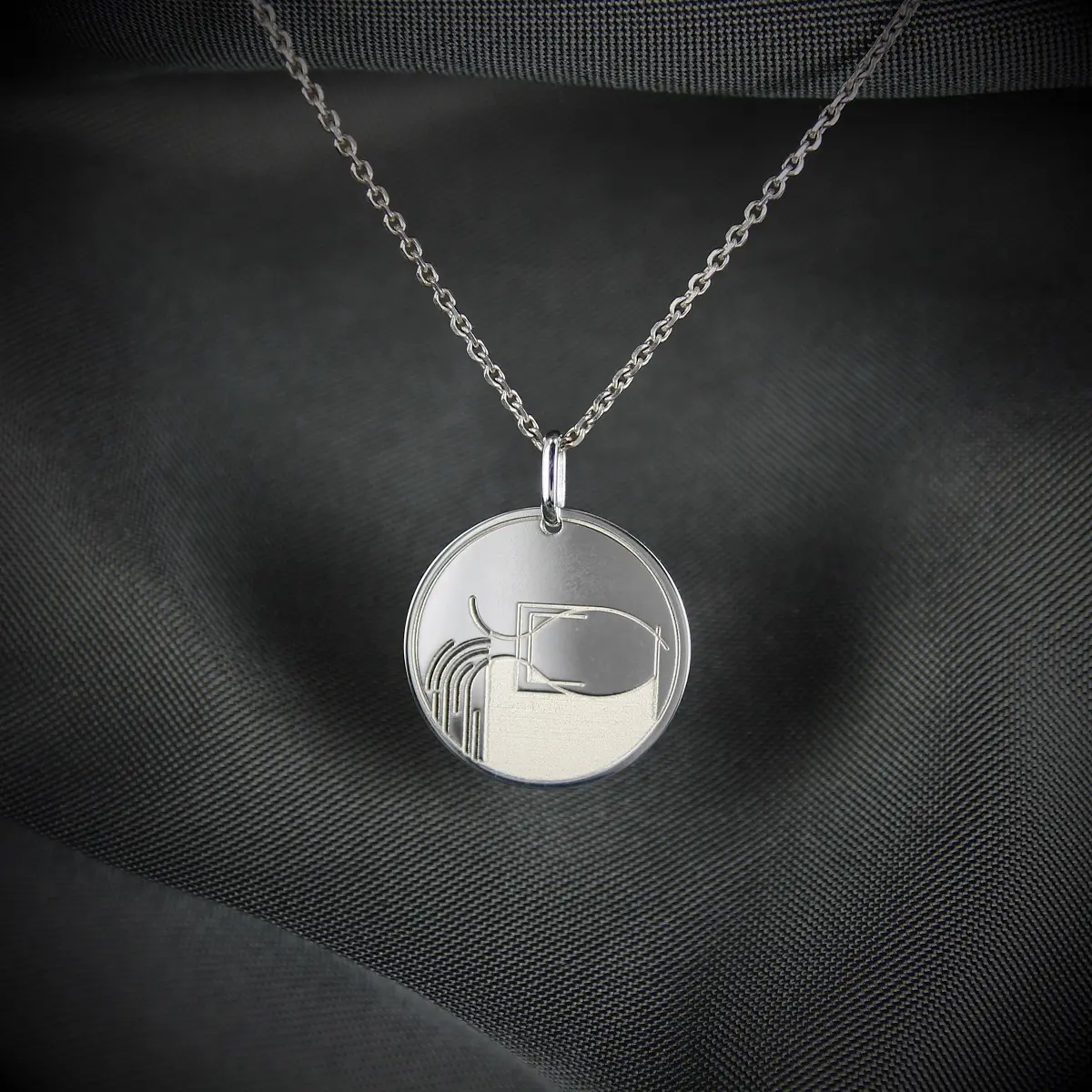 Pendentif Zodiaque Argent / Médaille Zodiaque