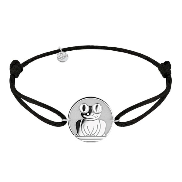 bracelet cordon grenouille