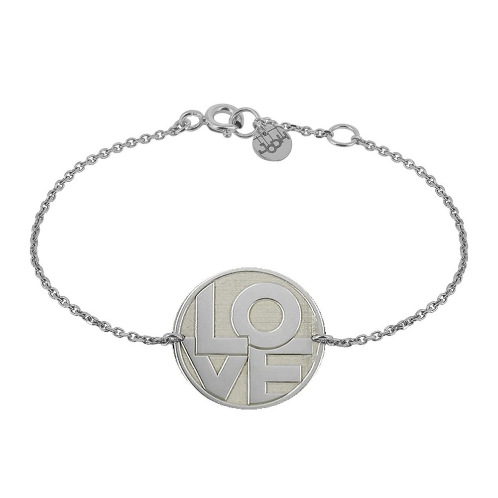bracelet chaîne LOVE